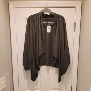 Torrid Suede Cardigan/Jacket - Size 2X